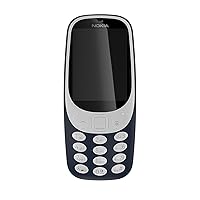 Nokia 3310 all carriers 16GB UK-SIM Free Feature Phone - Matte Blue