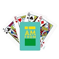 I Am from Libya Poker Playing Card Tabletop Board Game