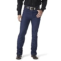 Wrangler Mens Cowboy Cut Slim Fit Traditional Bootcut Jeans