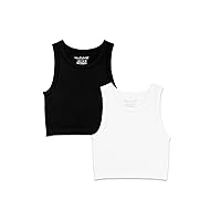 WallFlower Women's Insta Smooth Seamless Tank Top 2-Pack (Standard and Plus)