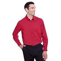 Men's CrownLux Performance™ Stretch Shirt XL RED