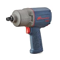 Ingersoll Rand 2235TiMAX 1/2” Drive Air Impact Wrench – Lightweight 4.6 lb Design, Powerful Torque Output Up to 1,350 ft-lbs, Titanium Hammer Case, Max Control, Gray