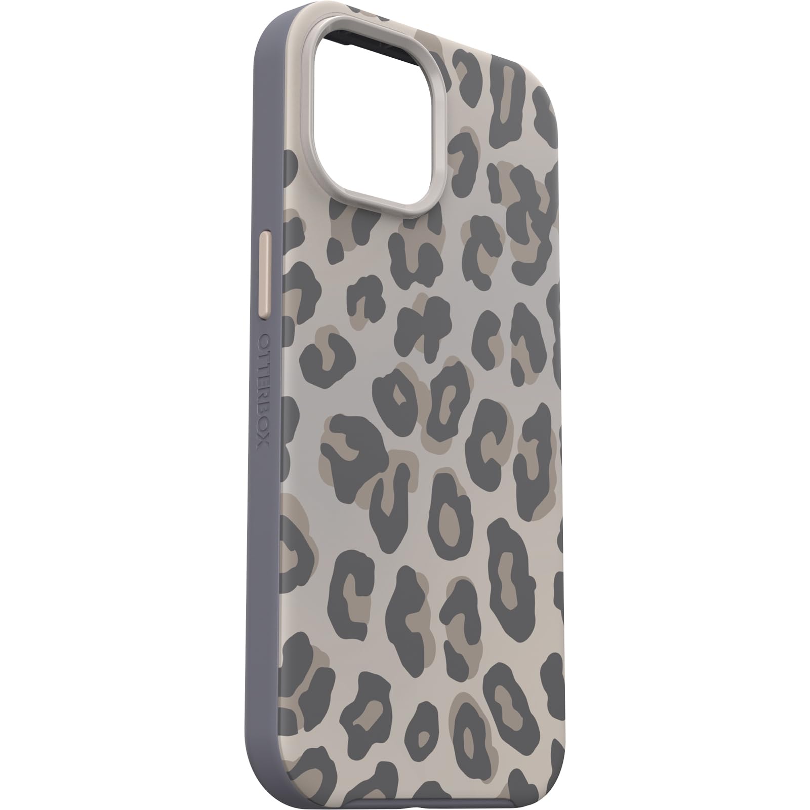 OtterBox iPhone 15, iPhone 14, and iPhone 13 Symmetry Series Case - WILDCAT (Grey), snaps to MagSafe, ultra-sleek, raised edges protect camera & screen