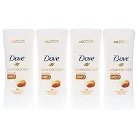 Dove Advanced Care Antiperspirant, Shea Butter, 2.6 Ounce (Pack of 4)