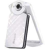 Casio EXILIM High Speed EX-TR50 EX-TR50WE (White) LIFE STYLE Brilliant Beauty / Self-Portrait Beauty / Selfish Digital Camera with 11.1 MP with 3.0-Inch Super Clear LCD