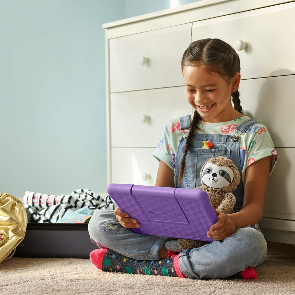 Fire HD 10 Kids Tablet – 10.1” 1080p full HD display, 32 GB, Pink Kid-Proof Case (2019 Release)