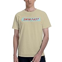 KUAKE Men Personalized Swim Fast T-Shirt