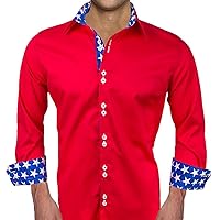 Patriotic Designer Dress Shirts - Made in USA