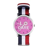 I Donut Care Men's Watches Minimalist Fashion Business Casual Quartz Wrist Watch for Women