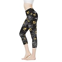 Belidome Capri Workout Leggings Yoga Pants for Women High Waist Soft Lightweight Active Athletic Clothing