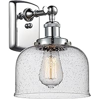 Innovations 916-1W-PC-G74 Transitional One Light Wall Sconce from Ballston Collection in Chrome Finish,