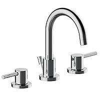 Design House 593970 Eastport II Widespread Bathroom Faucet, 13.31 x 6.43 x 7.88, Polished Chrome