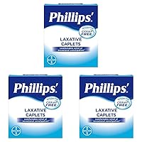 Phillips' Laxative Caplets (24-Count Box), Multi (Pack of 3)
