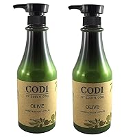 Codi Olive Hand & Body Lotion 750ml/25oz (pack of 2)