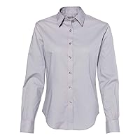 Van Heusen - Women's Cotton/Poly Solid Point Collar Shirt - 13V5053