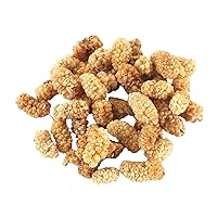 HARVEAST Turkish Dried Mulberries - Premium Gourmet Dehydrated Fruits - No Sugar, Gluten Free, Kosher, Vegan, Non-GMO - Dry Mulberries in Resealable Pack - Delicious Healthy Snack (1lb / 1 Pack)