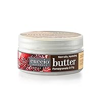 Cuccio Naturale Butter Blends - Ultra-Moisturizing, Renewing, Smoothing Scented Body Cream - Deep Hydration For Dry Skin Repair - Made With Natural Ingredients - Pomegranate And Fig - 8 Oz