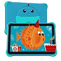 YosaToo Kids Tablet 10 inch Tablet for Kids 2GB 32GB Toddler Tablet with Case WiFi YouTube,Kids Android Learning Tablet Lots of Free Educational Contents,Tablet for Kids Toddlers 3-7 8-12 Boys Girls