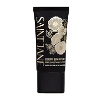 SAINT JANE - Luxury Sun Ritual - Pore Smoothing SPF 30 Mineral Sunscreen | Luxury, Floral-Infused, Clean Skincare (1.7 oz | 50 ml)