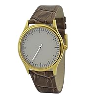 Slow Time Watch Gold Unisex Watch