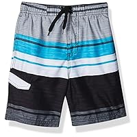 Boys' Line Up Quick Dry UPF 50+ Beach Swim Trunk