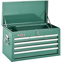 Grizzly Industrial H0838-6-Drawer Top Tool Chest with Ball Bearing Slides