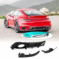 911 Turbo Dry Carbon Fiber Rear Diffuser for Porsche 911 Turbo S Coupe Convertible 2-Door 2019-2023 Rear Bumper Cover Lower Lip Spoiler Valance Protector Factory Outlet