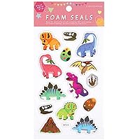 Eight Station FOS-008A Stickers, Foam Stickers, Dinosaurs, Set of 3