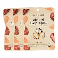 UKISAEM Almond Crisp Jujube Mixed Nuts Snack 25g * 3ea, Crispy Crunchy Happy Flavor Korea Nuts