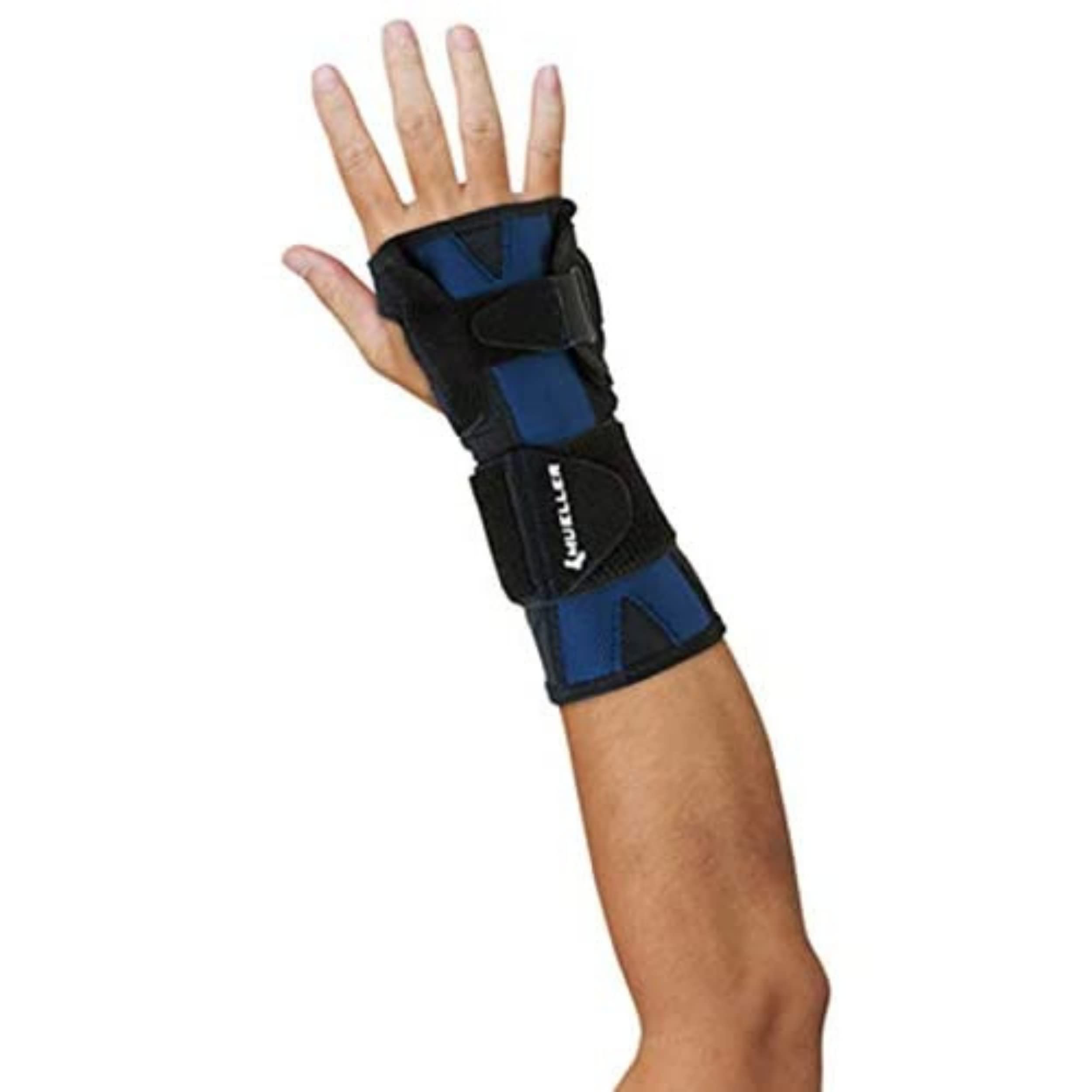 MUELLER X-Stay Wrist Stabilizer, Black, Large/Extra Large (Pack of 1)