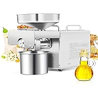 Intelligent Oil Press Stainless Steel Cereals Hot Cold Digital Oil Extractor HG 