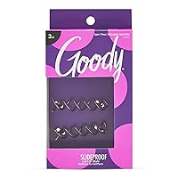 Goody Hair Spin Pin, 2 Count - Mini Corkscrew Hair Pins for Fast Bun Provides All-Day Hold - Easy and Quick To Use - Pain-Free Hair Accessories for Women, Men, Boys, and Girls