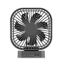 90° Rotation Adjustable Angle Table Fan Powered Desk Fan Strong Wind For Bedroom Office Travel Portable Desk Fans Operated Small Quiet