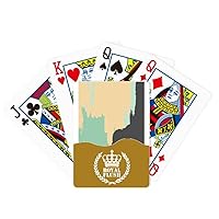 homeworld Yellow s Art Pattern Royal Flush Poker Playing Card Game