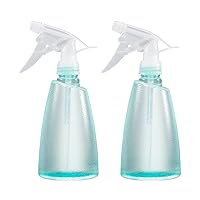 2Pack 500ml Plastic Spray Bottles For Cleaning Solution Empty Spray Bottles Bulk Adjustable Leak Proof Sprayer Bottles Spray Bottle Plant Water Spray Bottle Hair Spray Bottle Adjustable Spray Bottle