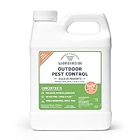 EcoTreat Outdoor Pest Control Spray Concentrate with Natural Essential Oils - Mosquito, Ant, Roach, and Insect Killer, Treatment, and Repellent - Safe for Pets, Plants, Kids - 32 oz