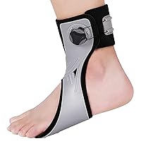 Foot Drop Orthosis, Adjustable AFO Ankle Orthosis Splint Support, Drop Foot Brace Orthosis, for Foot Drop Plantar Fasciitis Achilles Tendonitisinjury Recover,Right,M