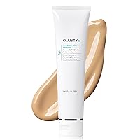 Physical Skin Defense Tinted Mineral SPF 50 Moisturizing Sunscreen, Natural Plant-Based Water-Resistant UV Protection with Zinc & Hyaluronic Acid for Face & Body (3.5 oz)