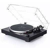 Dual CS 429 Fully Automatic Turntable with Die-Cast Aluminum Platter - Black