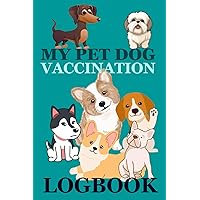 My Dog Vaccination Logbook: Medical Record Planner Vaccine Tracker With Healthy Reminders