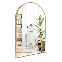 Arched Gold Mirror, 24