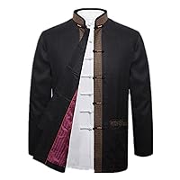 Mulberry Silk High-end Tang Suit National Costume Individuality Retro Jacket Coat Men's dress Full dress