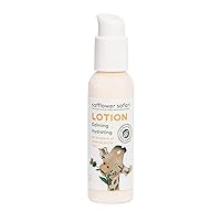 All-Natural Hydrating Baby Lotion & Calming Aromatherapy Massage - Soothe, Protect, & Moisturize Sensitive Skin, Paraben Free, Hypoallergenic, Plant-Derived, Made in USA by Safflower Safari (2oz)