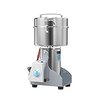 1000G Stainless Steel Small Household Chinese Medicine Grinder, Electric Grinder, Grain Grinder, for Commercial and Domestic Use