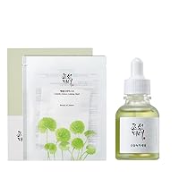 for Sensitivity skin Centella Asiatica Calming Mask + Calming Serum : Green tea+Panthenol