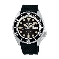 Seiko Men's Analogue Automatic Watch with Silicone Strap SRPD73K2