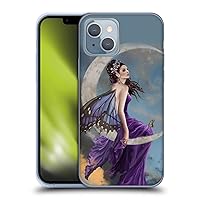 Head Case Designs Officially Licensed Nene Thomas Moon Amethyst Fairy Crescents Soft Gel Case Compatible with Apple iPhone 14
