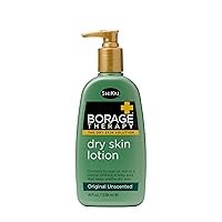 ShiKai Borage Therapy Dry Skin Lotion Body Moisturizer (8 oz) Unscented Skincare | Hydrating Lotion for Dry Hands & Body | With Oatmeal & Shea butter