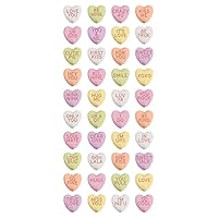 Paper House Productions STP-0028E Heart Candies Puffy Stickers (3-Pack)
