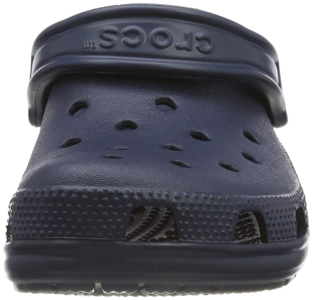 Crocs Classic Navy Blue Comfort Durable Practical Clogs Sandals,9 M US / 11 W,Navy